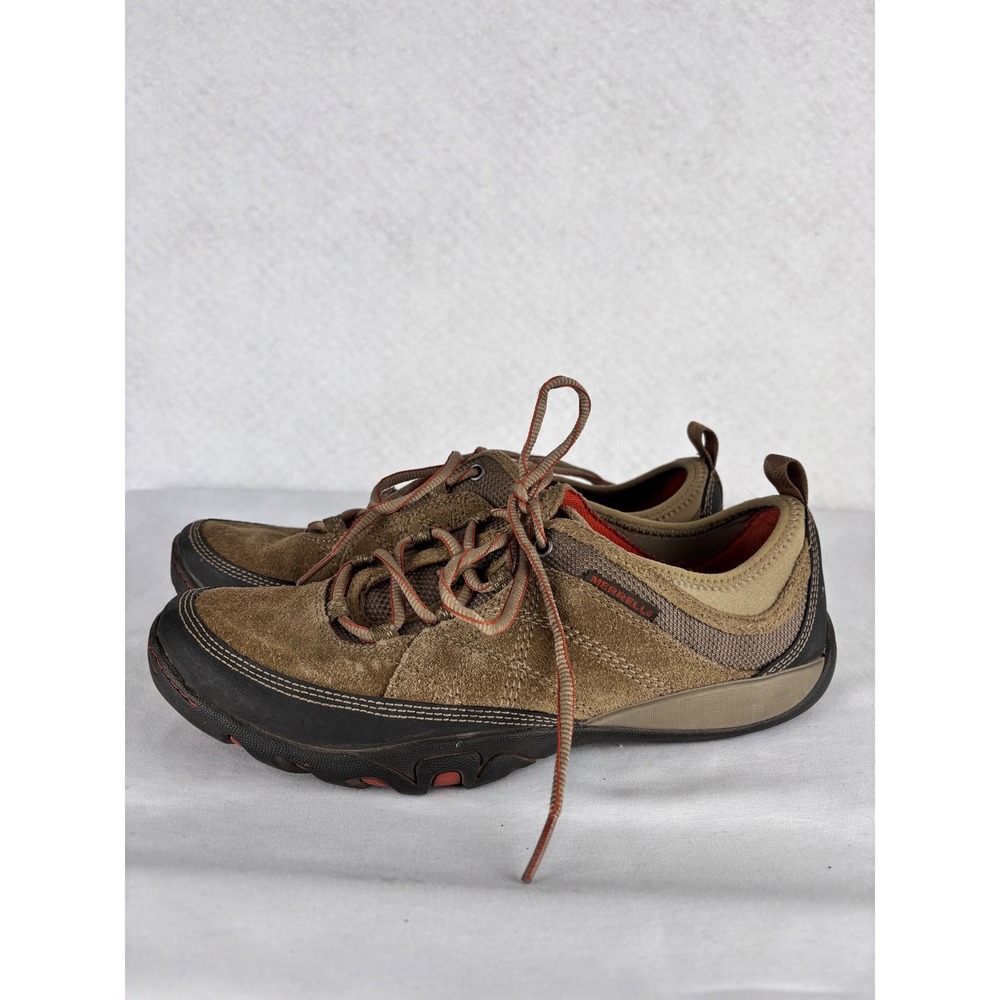 Merrell Kangaroo Suede Hiking Shoes Women 9.5 Walking Trail Sneakers Flaw